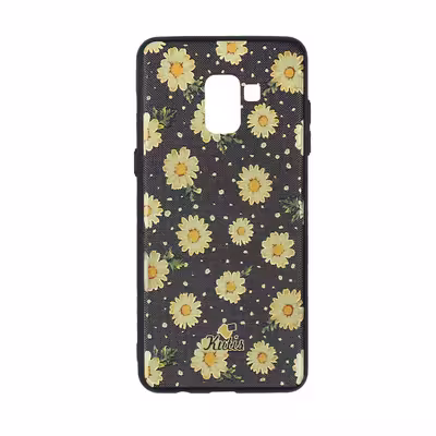 کاور طرح گل کد 02 مناسب برای گوشی موبایل سامسونگ Galaxy A8 Plus /A730