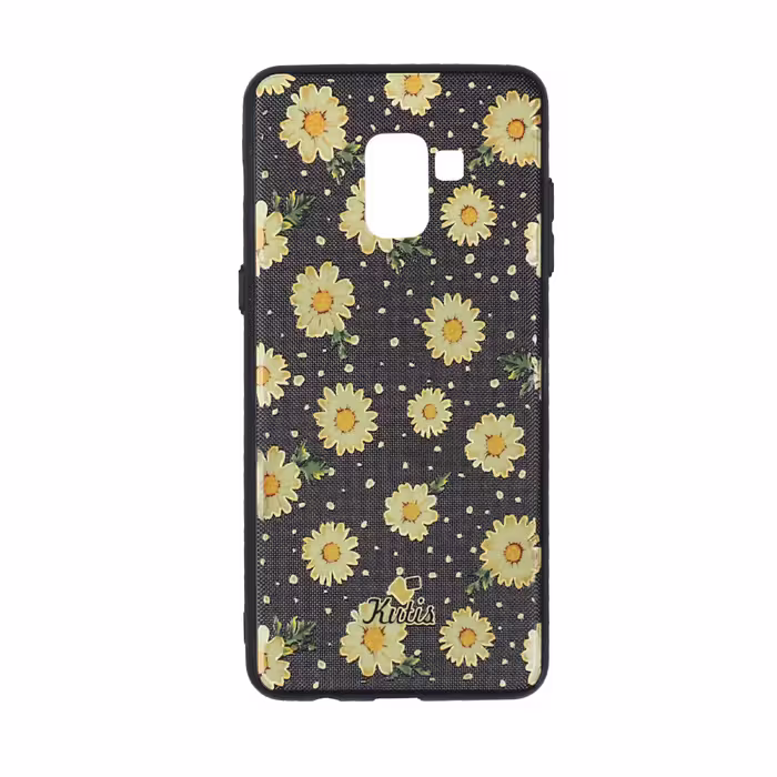 کاور طرح گل کد 02 مناسب برای گوشی موبایل سامسونگ Galaxy A8 Plus /A730