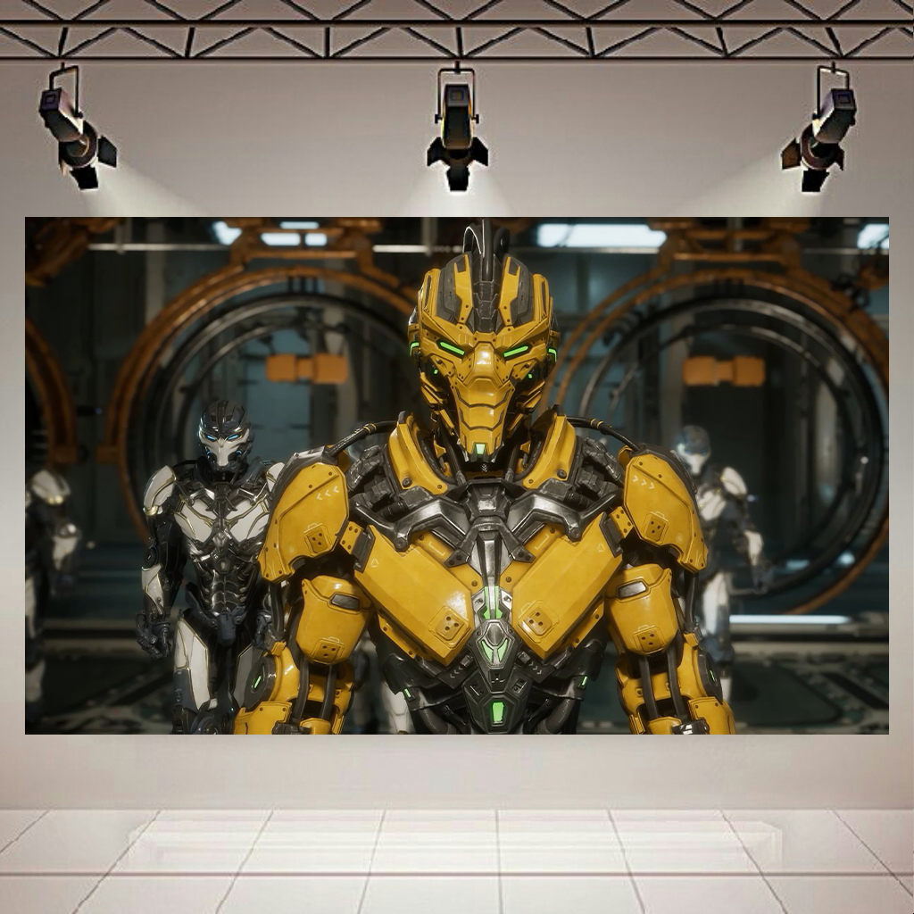 تابلو بوم طرح گیم مدل Cyrax Mortal Kombat کد AR2191