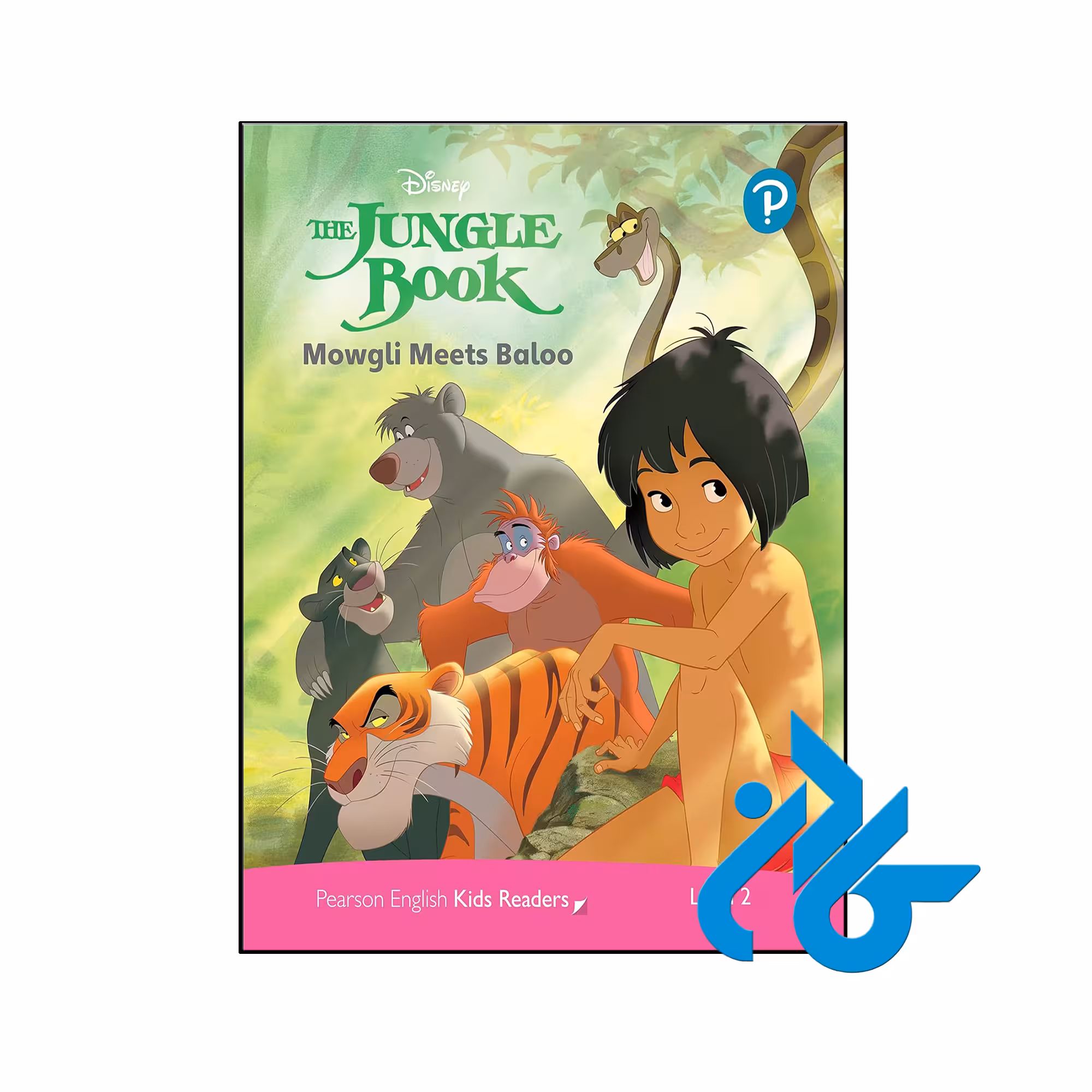 کتاب داستان Disney Kids Readers Level 2 Mowgli Meets Baloo