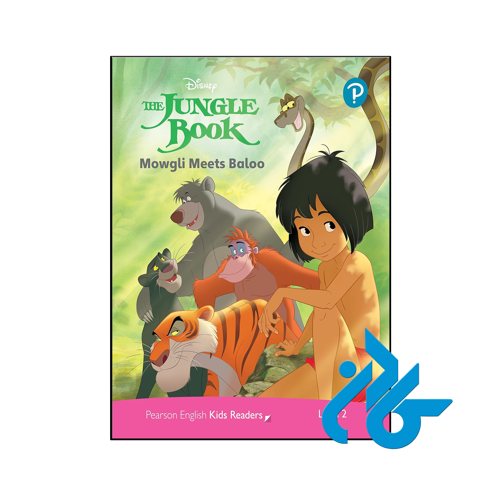 کتاب داستان Disney Kids Readers Level 2 Mowgli Meets Baloo