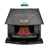 بخاری گازی شومینه ای نیک کالا مدل قوسی مدرن MC110

