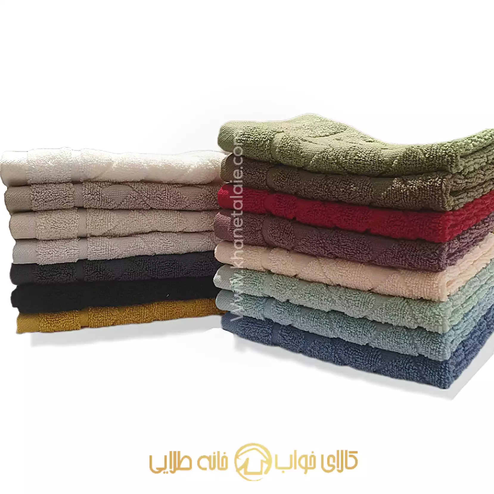 حوله دستی کوچک 30*30 طرح بالی - خانه طلایی