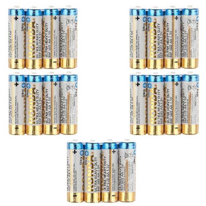 باتری قلمی روندا مدل Ultra Heavy Duty بسته بیست عددی | چاوه