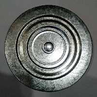 درب ( درپوش ) بخاری گالوانیزه بزرگ سایز 15 سانتی متر..