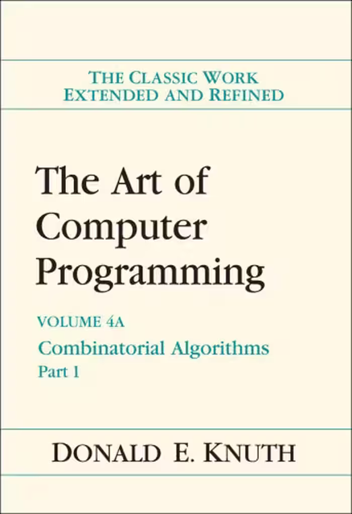 خرید و دانلود نسخه کامل کتاب The Art of Computer Programming, Volume 4A: Combinatorial Algorithms, Part 1