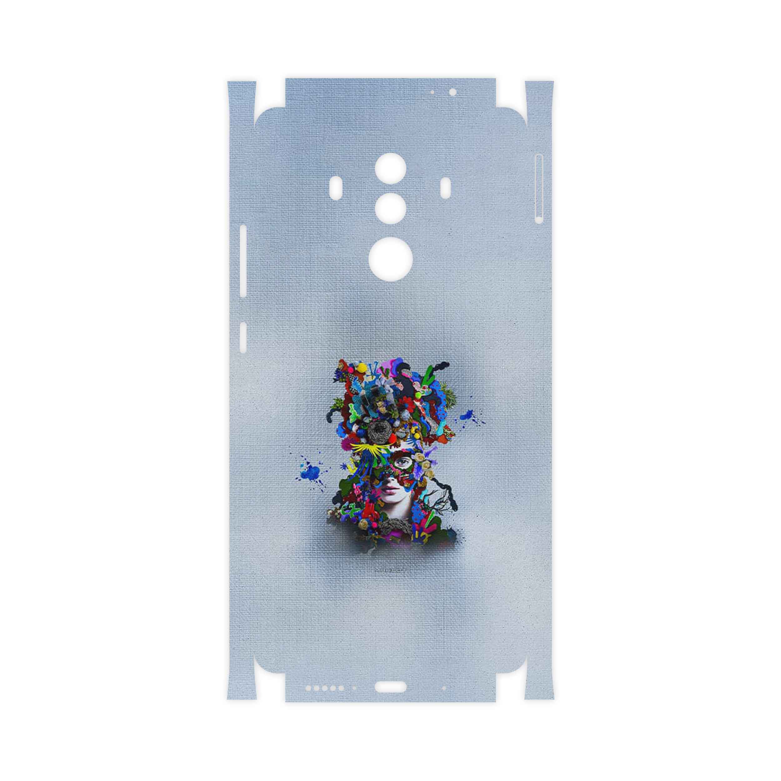 برچسب پوششی ماهوت مدل Collage of surreal Portrait of Women 4-FullSkin مناسب برای گوشی موبایل هوآوی Mate 10 Pro