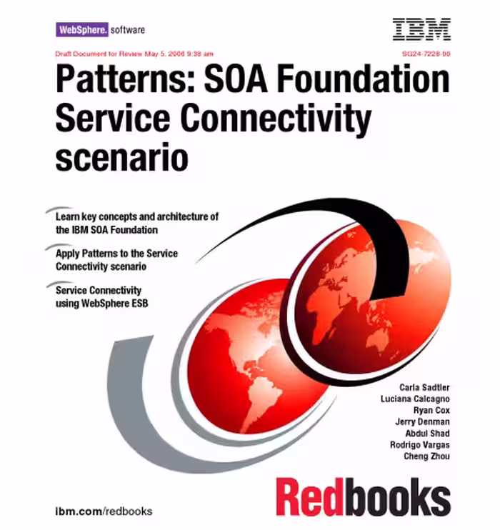 خرید و دانلود نسخه کامل کتاب Patterns SOA Foundation Service Connectivity scenario