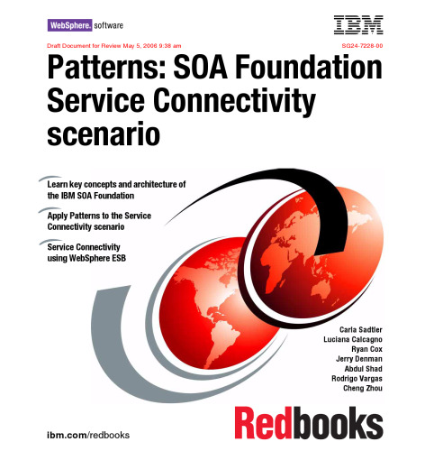 خرید و دانلود نسخه کامل کتاب Patterns SOA Foundation Service Connectivity scenario