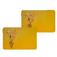 زیربشقابی طرح اسمارتیز کد 8109 مجموعه 2عددی 