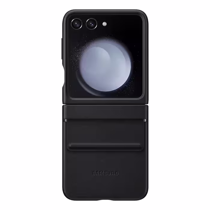 قاب چرمی اصلی سامسونگ Galaxy Z Flip5 Flap Eco-Leather Case