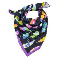 دستمال سر و گردن تادو طرح پر مدل SK17