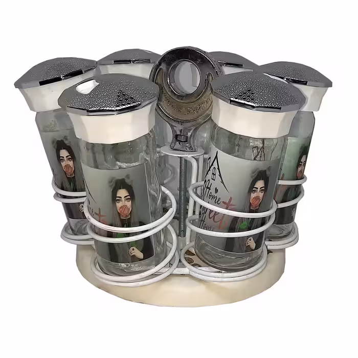 ست جا ادویه 6 پارچه مدل FU-13