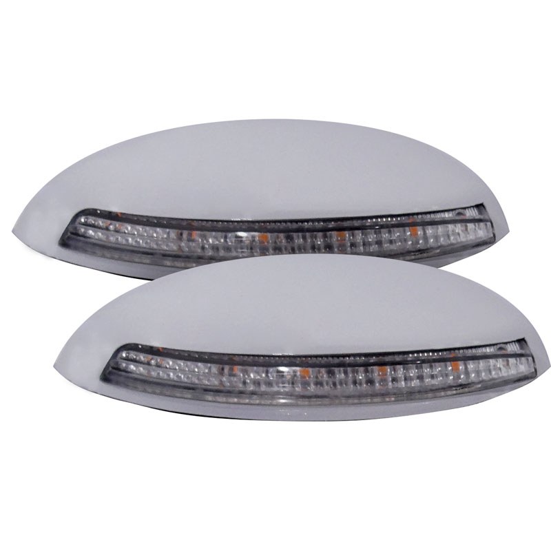 قاب آینه چراغ دار پژو206 کد 671