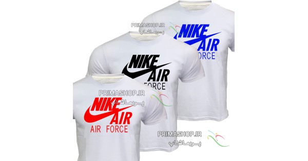 لباس اسپرت  نایک  مردانه طرح Air force سفید