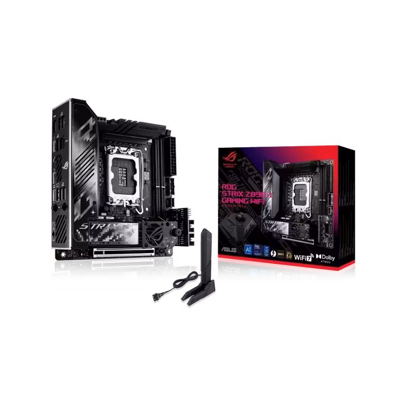 ROG STRIX Z890-I GAMING WIFI | کوچک اما فوق‌حرفه‌ای