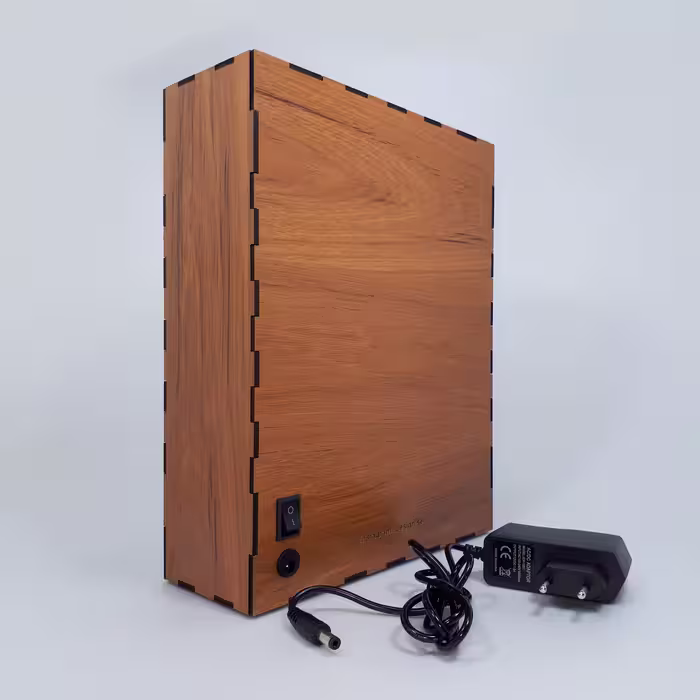 چراغ خواب مدل نایت باکس سه بعدی طرح دریاچه خرس کد SD41
