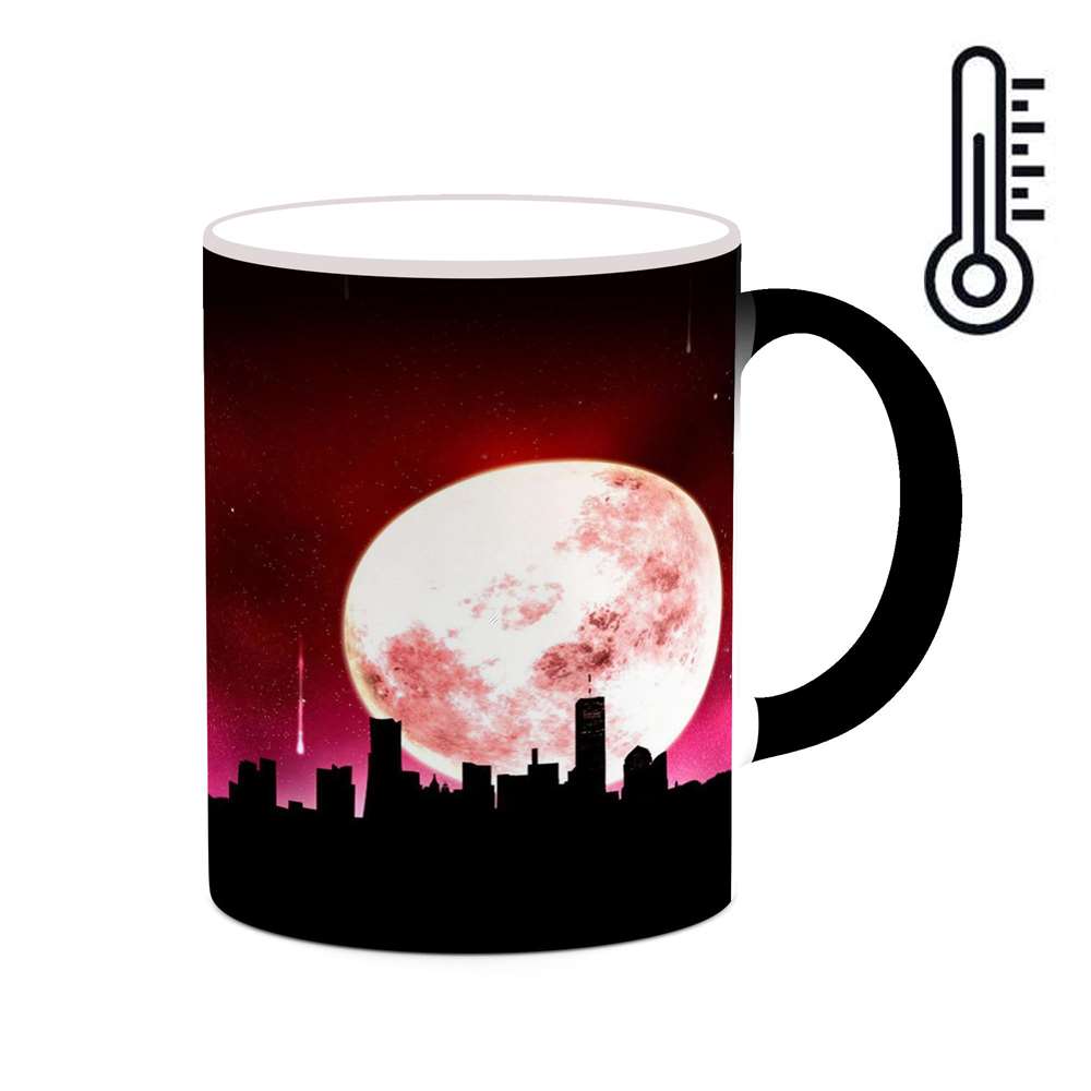 ماگ حرارتی کاکتی طرح فضا و کهکشان مدل mgh19973