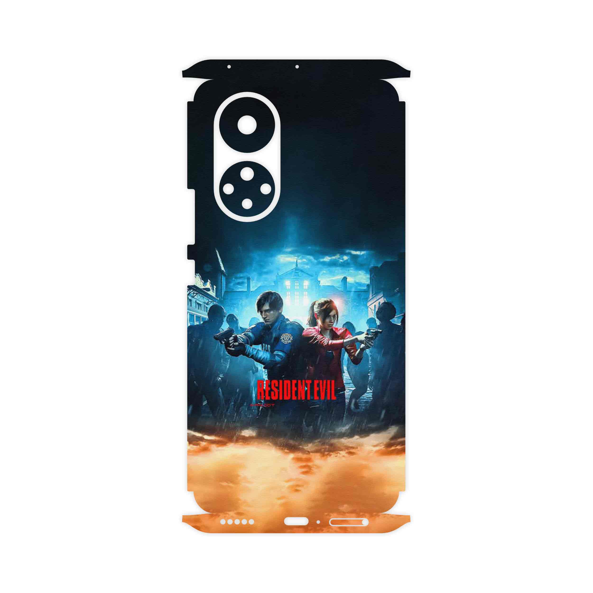 برچسب پوششی ماهوت مدل Residentevil Game Series-FullSkin مناسب برای گوشی موبایل آنر 50