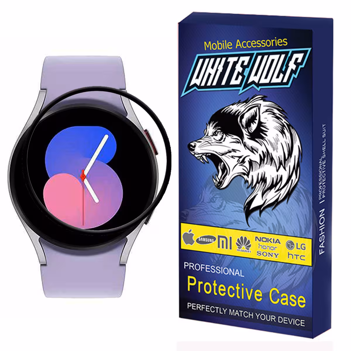 محافظ صفحه نمایش وایت ولف مدل W-PWM مناسب برای ساعت هوشمند سامسونگ Samsung Watch 5 44mm