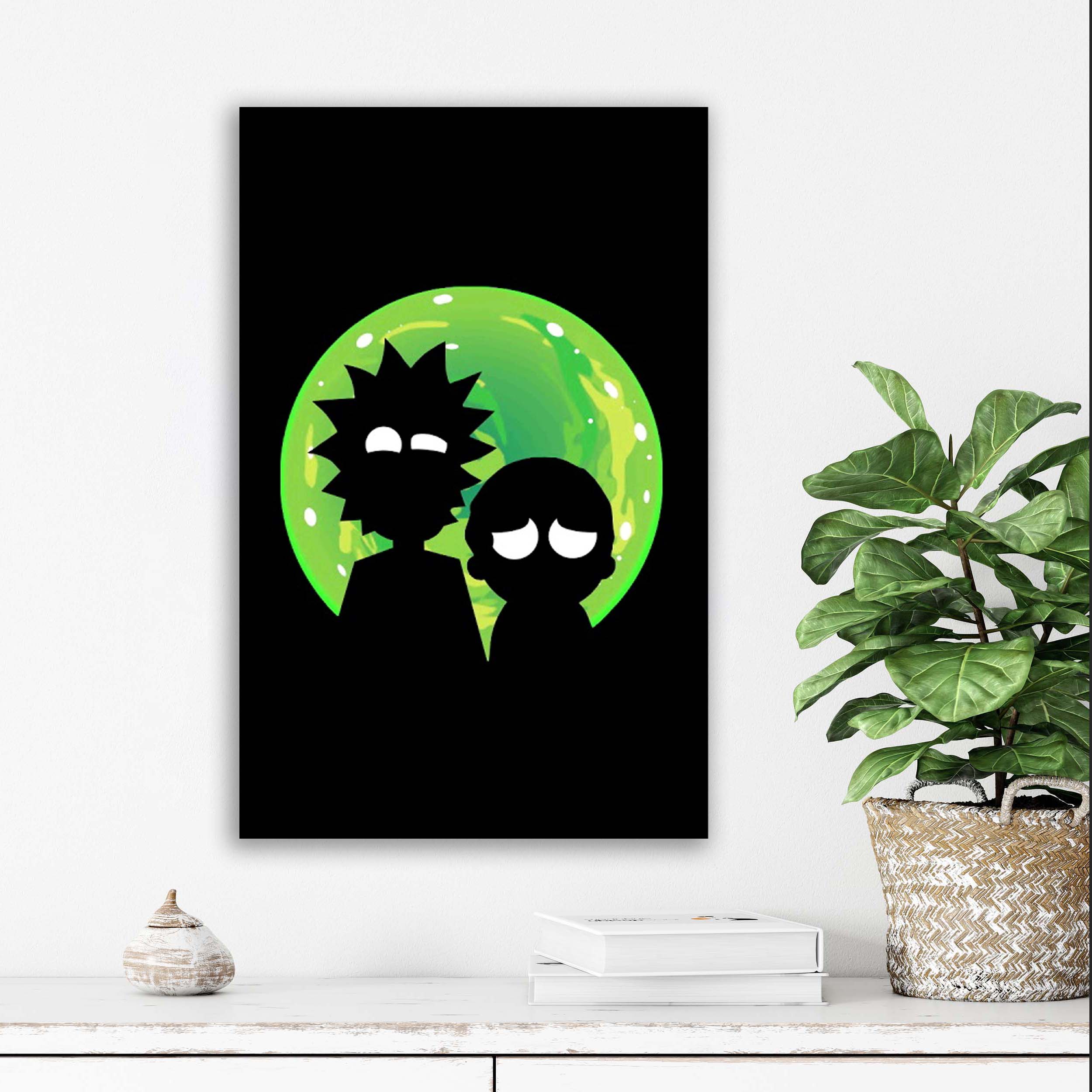 تابلو شاسی آتریسا مدل ریک اند مورتی Rick and Morty