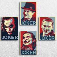 تابلو شاسی رویامد طرح جوکر کد JOK4 مجموعه چهار عددی
