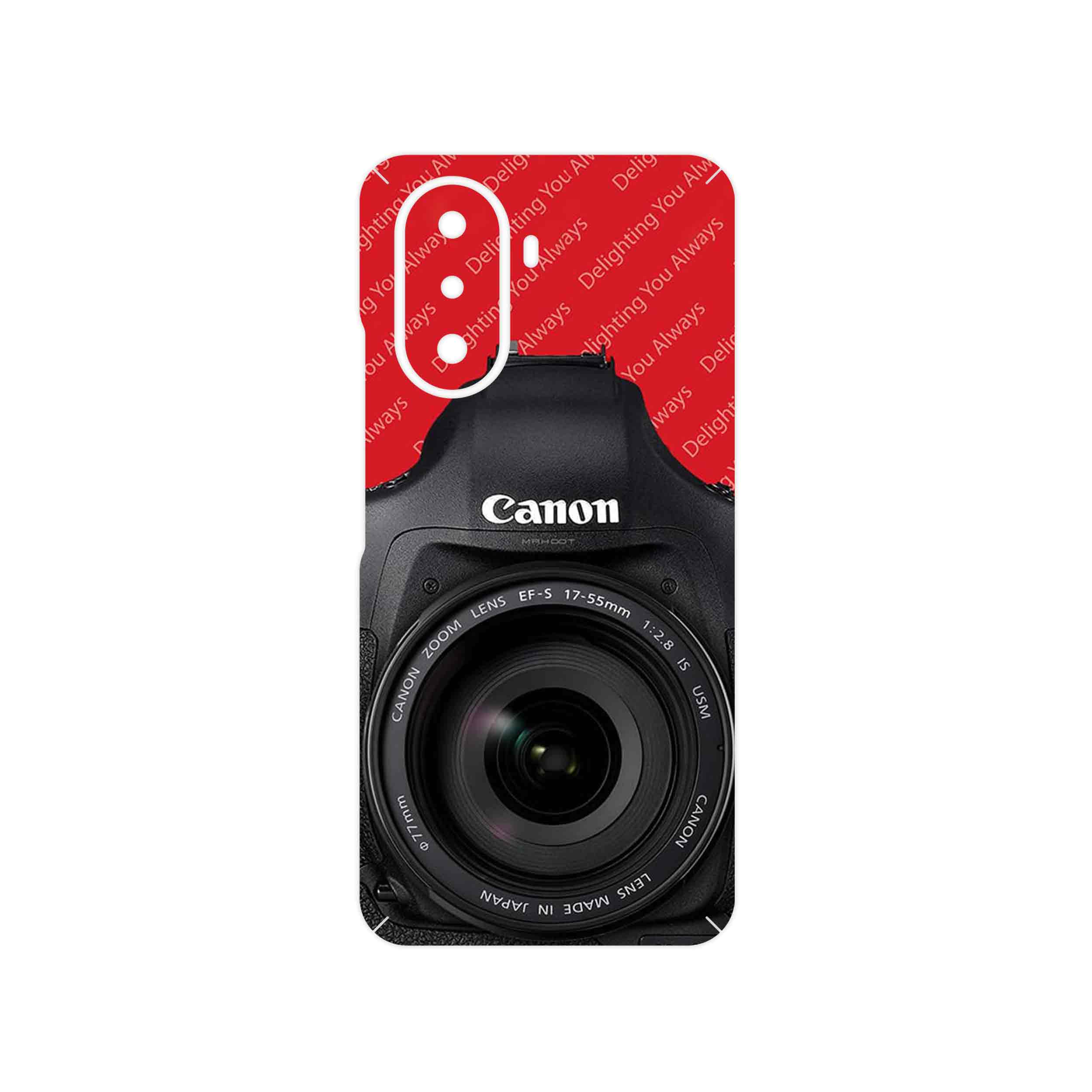 برچسب پوششی ماهوت مدل Canon_Logo مناسب برای گوشی موبایل هوآوی Nova Y70 Plus