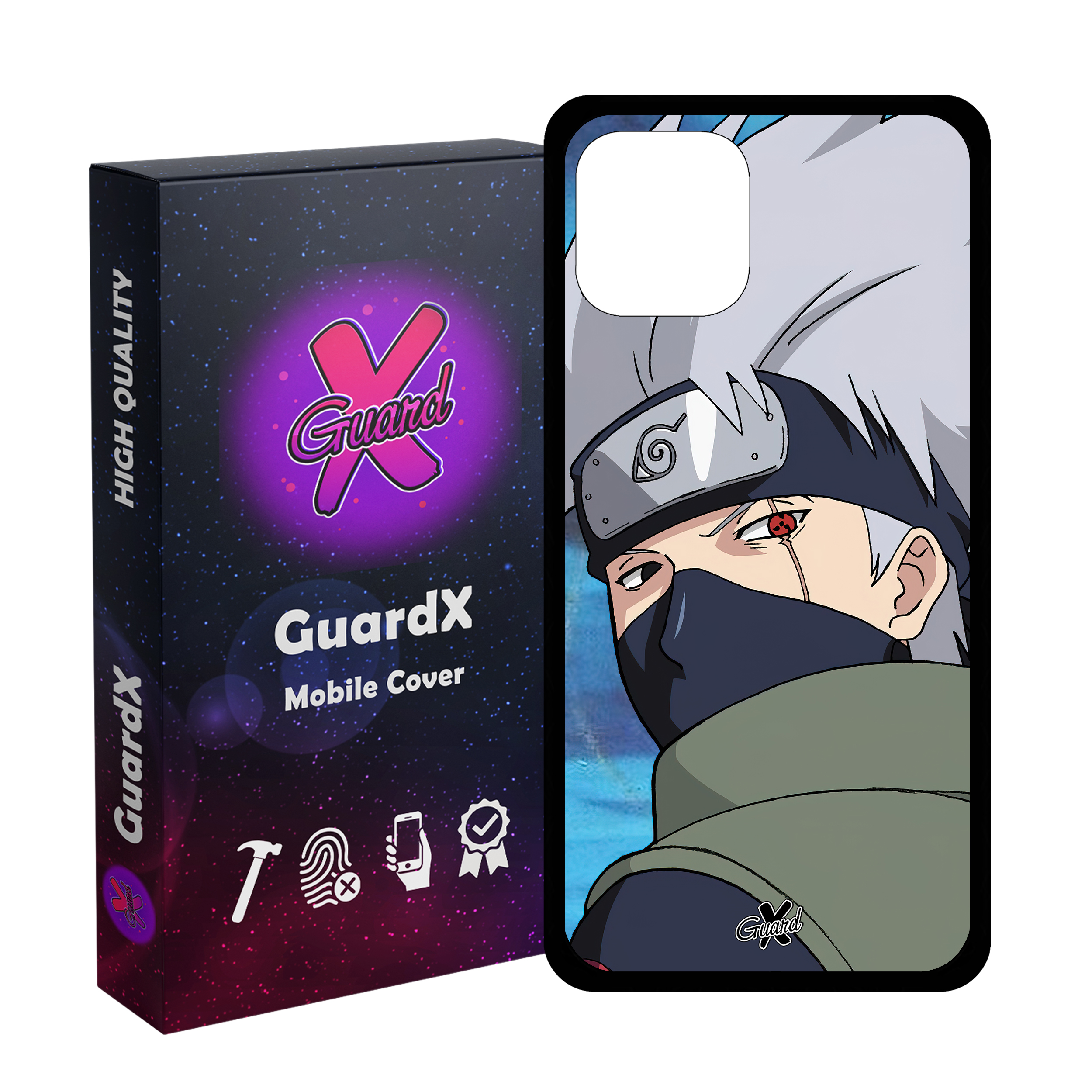 کاور گارد ایکس طرح Kakashi Anime مدل Glass10523 مناسب برای گوشی موبایل اپل iPhone 11 Pro