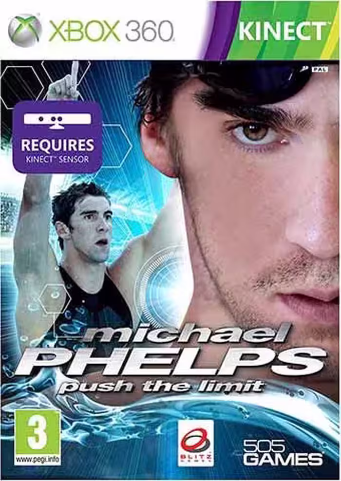 بازی کینکت کنسول Xbox360 Michael Phelps Push the Limit