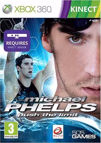 بازی کینکت کنسول Xbox360 Michael Phelps Push the Limit