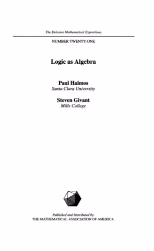 خرید و دانلود نسخه کامل کتاب Logic as Algebra