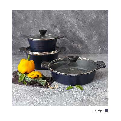 سرویس پخت و پز 6 پارچه دسینی مدل Rejina