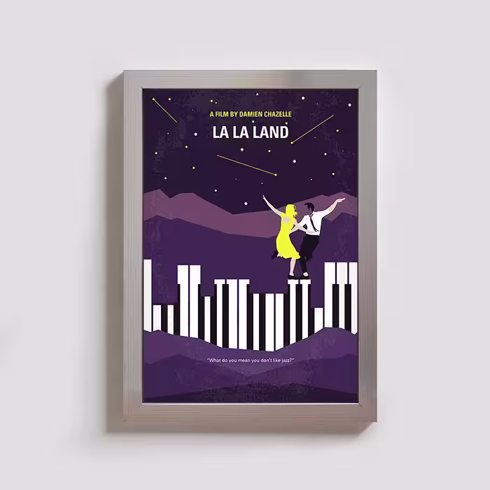 تابلو مدل لا لا لند la la land S024