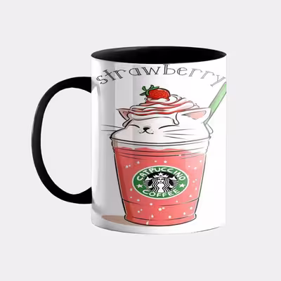 ماگ طرح گربه کد 05