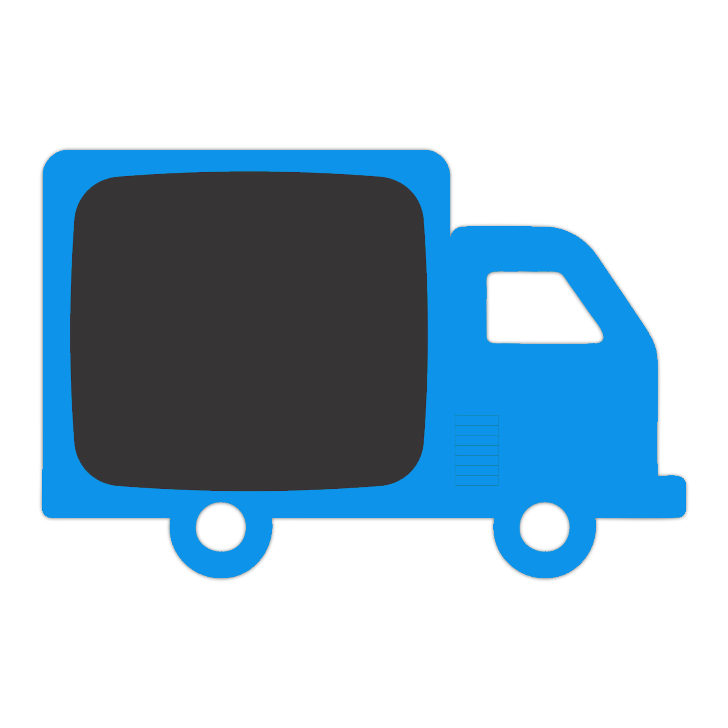 تخته سیاه دکوماتوس طرح کامیون مدل Truck سایز 30×20 سانتی متر 