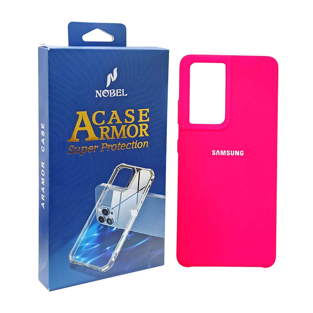 کاور مدل سیلیکونی کد 443مناسب برای گوشی موبایل سامسونگ  Galaxy S21Ultra 