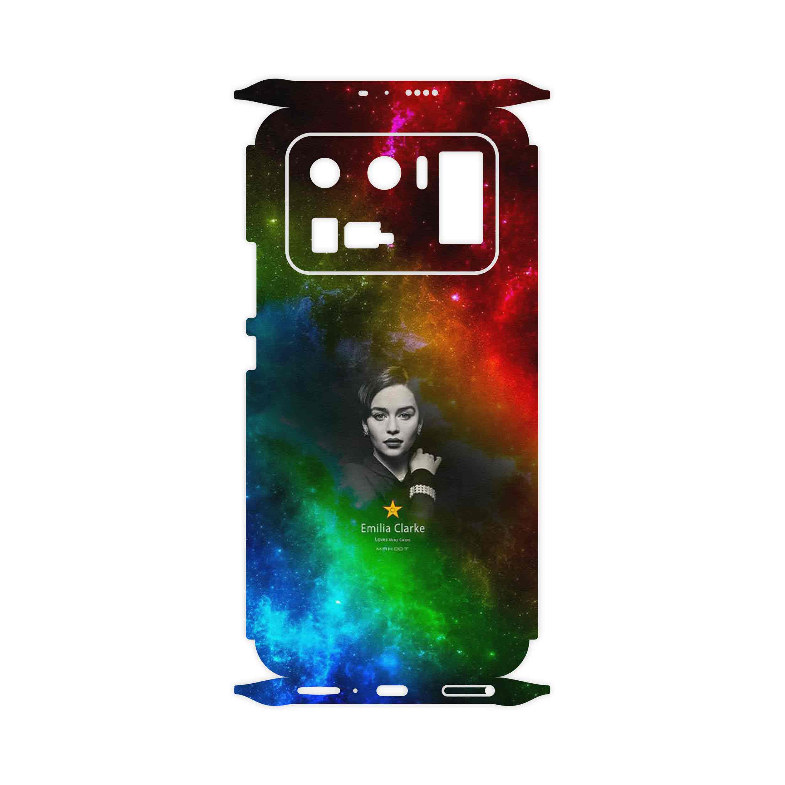 برچسب پوششی ماهوت مدل emilia clarke-FullSkin مناسب برای گوشی موبایل شیائومی Mi 11 Ultra