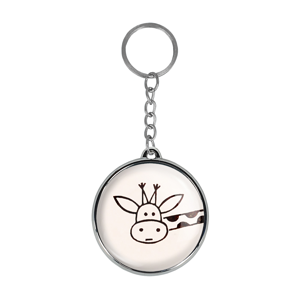 جاکلیدی خندالو طرح زرافه مدل دوطرفه کد 50435265