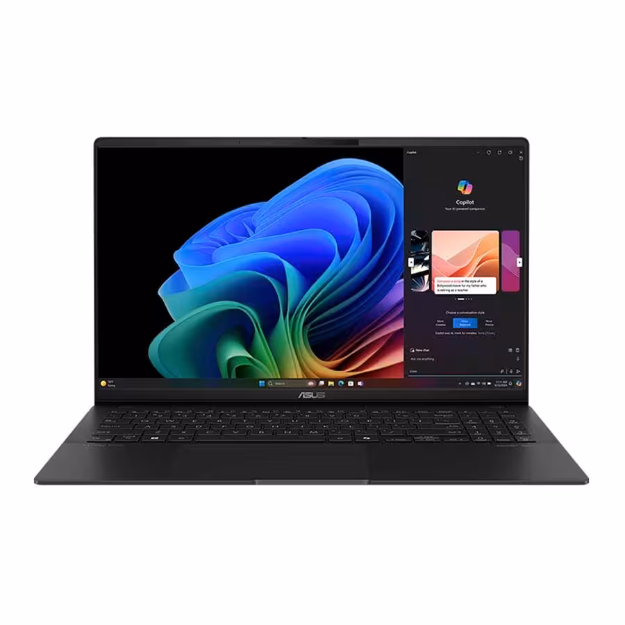 لپ تاپ 15.6 اینچی ایسوس مدل Vivobook S 15 Q5507QA پردازنده Snapdragon X Plus X1P-42-100 رم 16GB حافظه 512GB SSD گرافیک Qualcomm
