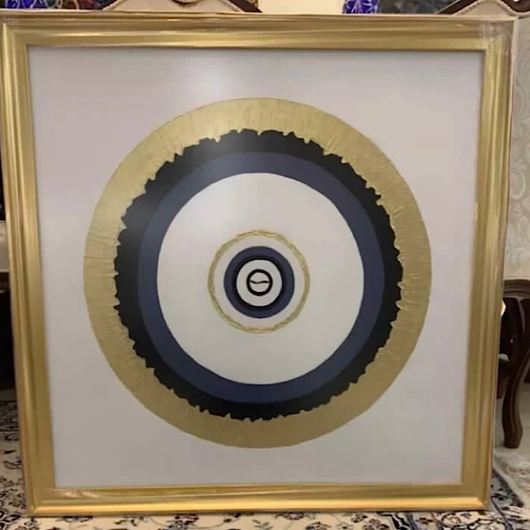 تابلو نقاشی چشم نظر 