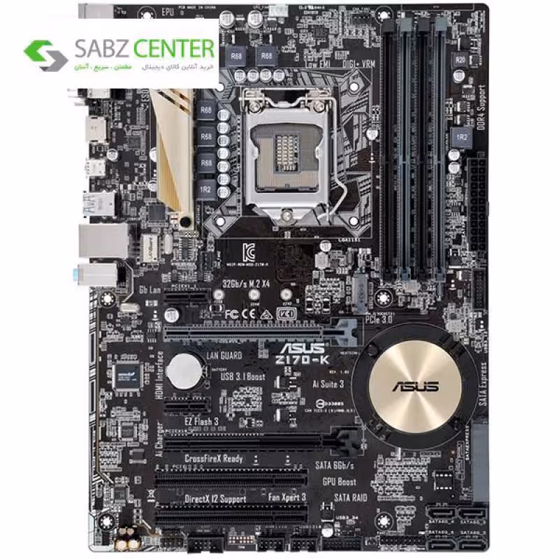 مادربرد ایسوس مدل Z170-K