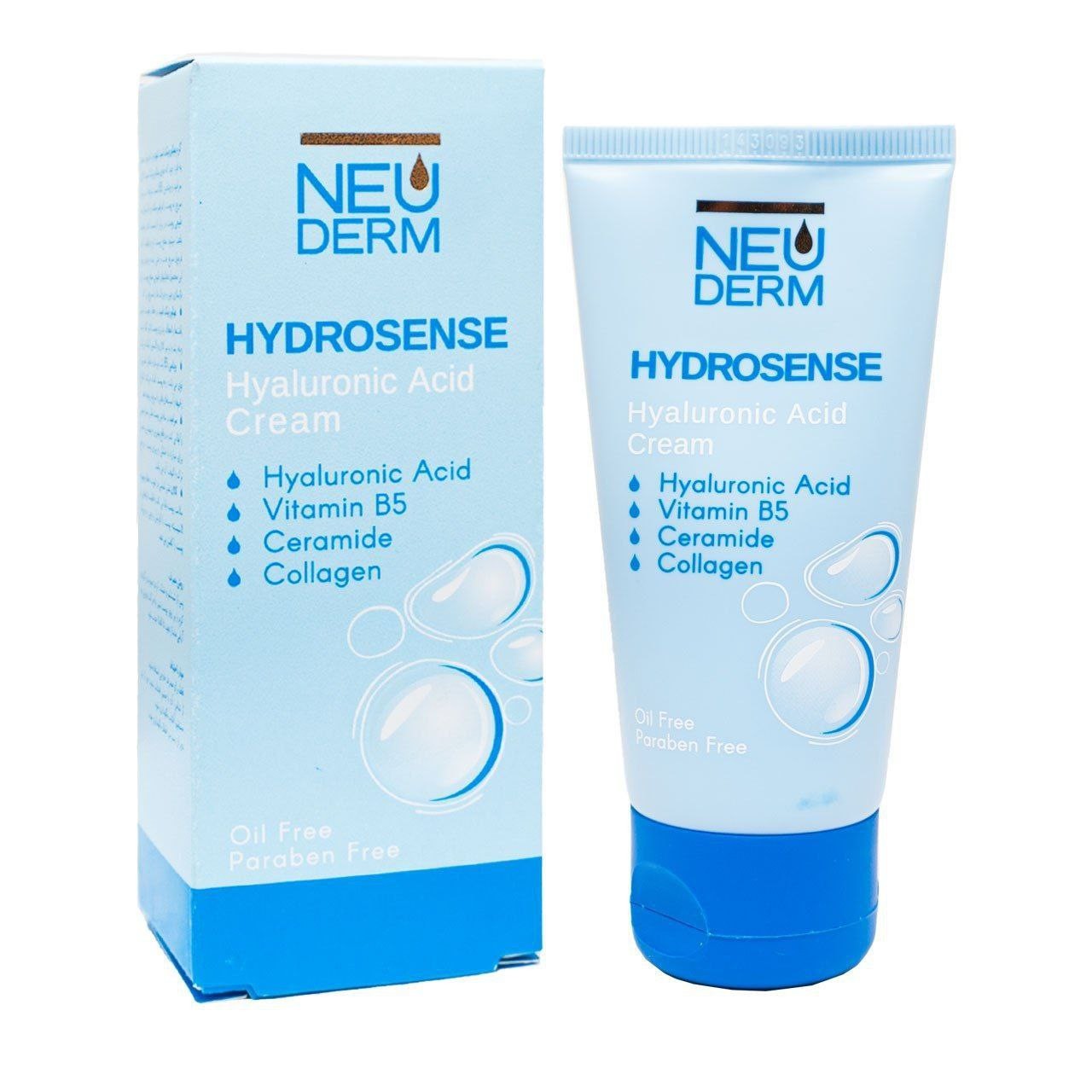 
کرم تیوپی هیالورونیک اسید هیدروسنس نئودرم 50 میل