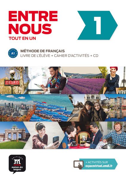Entre nous 1 Cahier dactivites CD audio (رنگی)