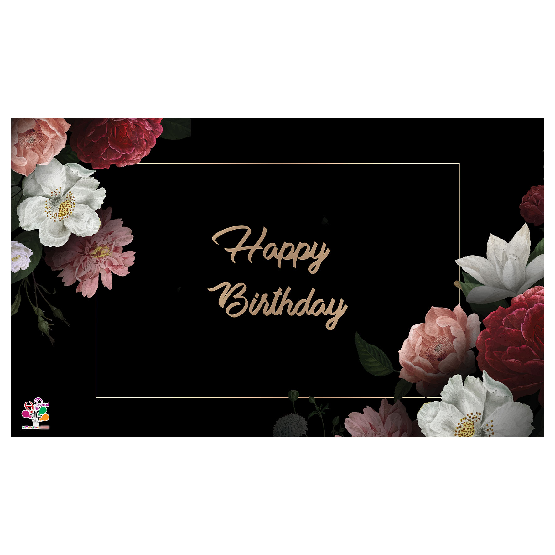  بنر تولد طرح هپی کد 184