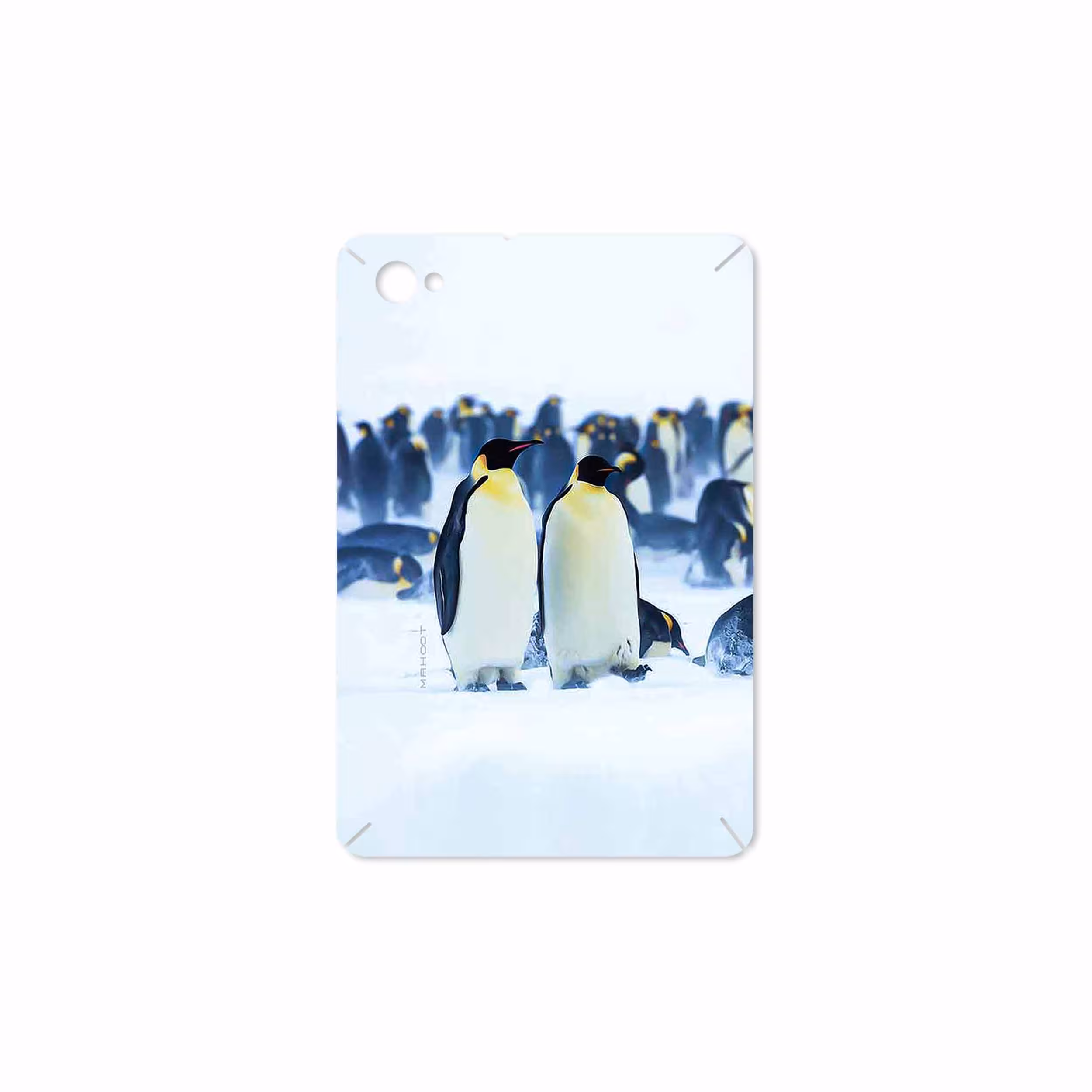 برچسب پوششی ماهوت مدل Penguin مناسب برای تبلت سامسونگ Galaxy Tab 7.7 2011 P6800