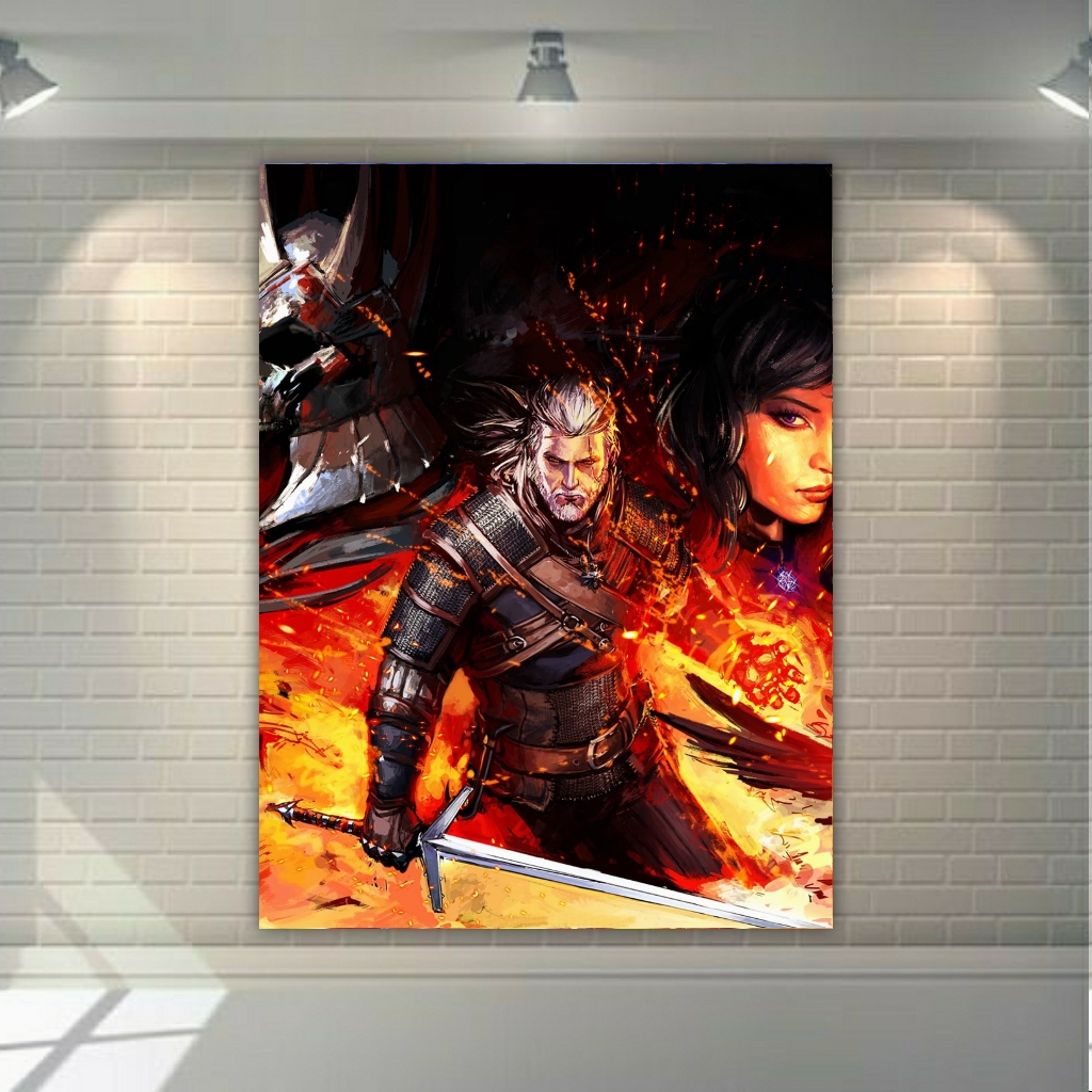 تابلو شاسی طرح گیم ویچر مدل SDT5010