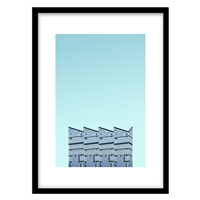 قیمت و خرید تابلو دکوراتیو مدل عکاسی معماری مدرن کد 0116