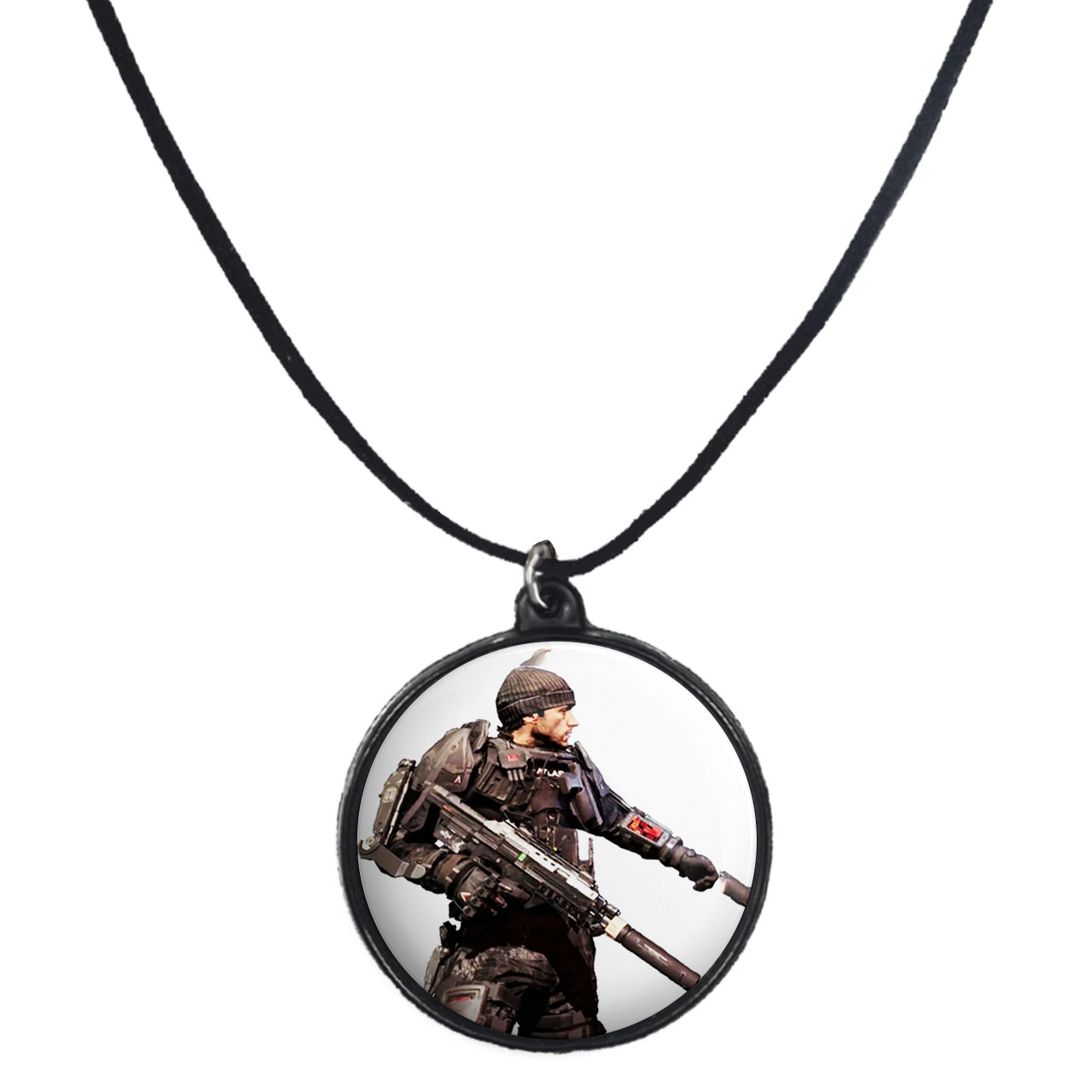 گردنبند پرمانه طرح call of duty کد pmb.26398مدل دو طرفه