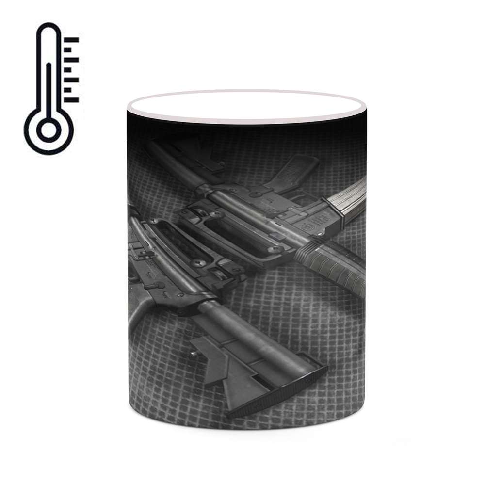 ماگ حرارتی کاکتی طرح اسلحه مدل mgh18685