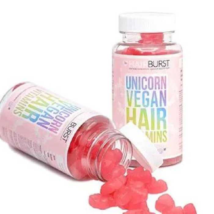 پاستیل تقویتی و ضد ریزش وگان یونی‌کورن هیربرست